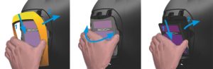 Welding helmet Clean-AIR CA-20 spare parts replacement